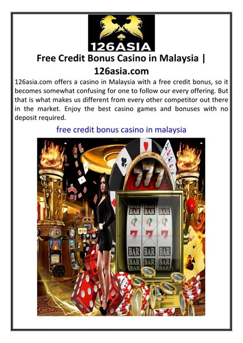 126asia Casino Bonus