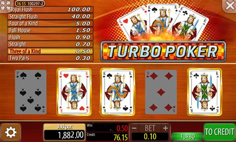 2x De Poker Turbo