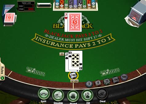 5dimes Mini Blackjack Desconto