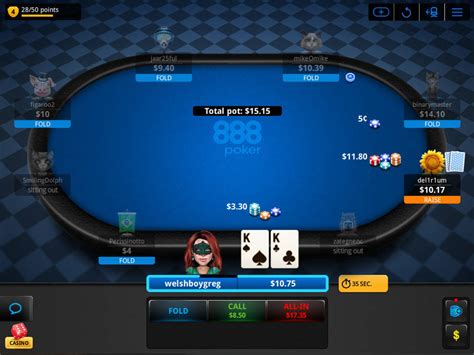 888 Poker Locais