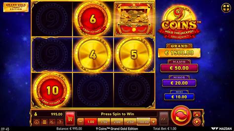 9 Coins Grand Gold Edition Betsson
