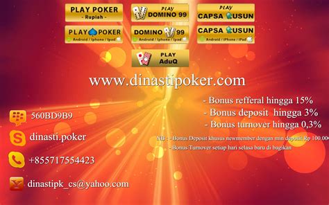 Agen Poker Promo Chip 2024