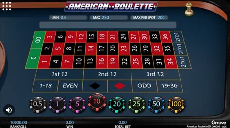 American Roulette Getta Gaming Blaze