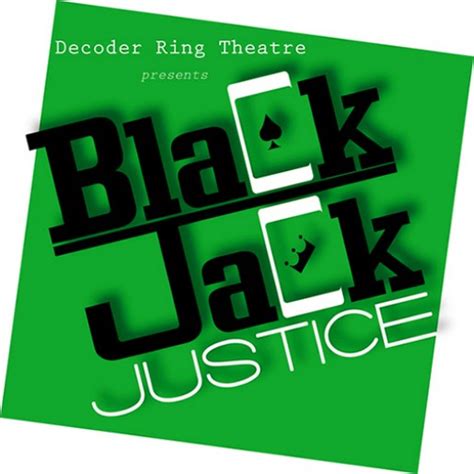 Anel De Decodificador De Teatro Black Jack Justica