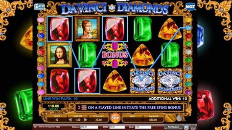 As Slots Online Gratis Da Vinci Diamantes