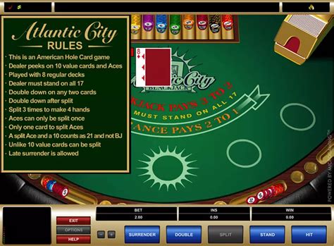 Atlantic City Blackjack Minimos