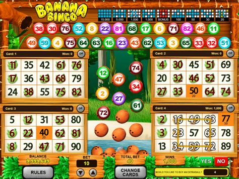 Banana Bingo 888 Casino