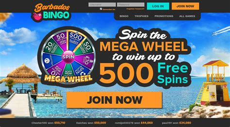 Barbados Bingo Casino Login