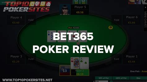 Bet365 Poker Uden Nemid