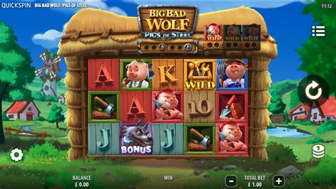 Big Bad Wolf Pigs Of Steel Slot - Play Online