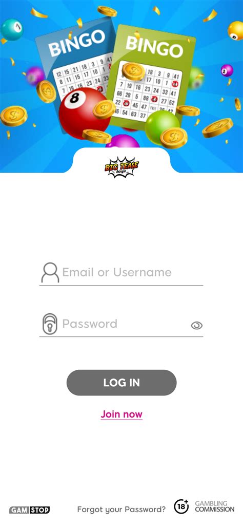 Big Tease Bingo Casino Login