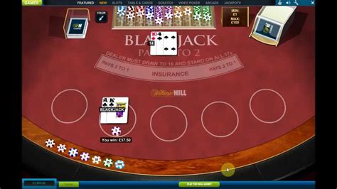 Blackjack Baralho William Hill