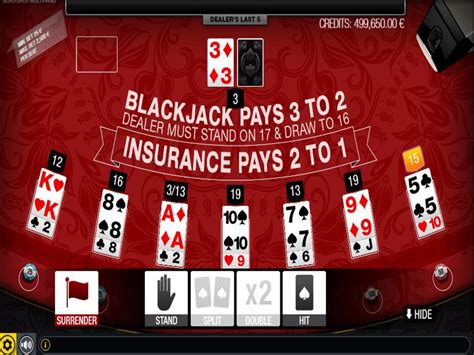 Blackjack Multihand Vip Pokerstars