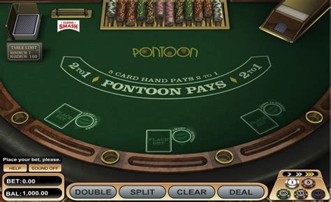 Blackjack O Pontoon Online