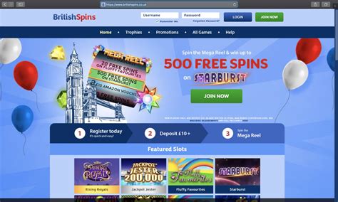 British Spins Casino Aplicacao