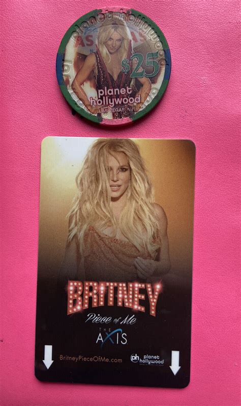 Britney Spears Fichas De Poker