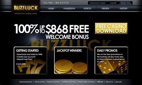 Buzzluck Casino Codigo Promocional