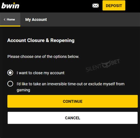 Bwin Account Closure For Initial Verification