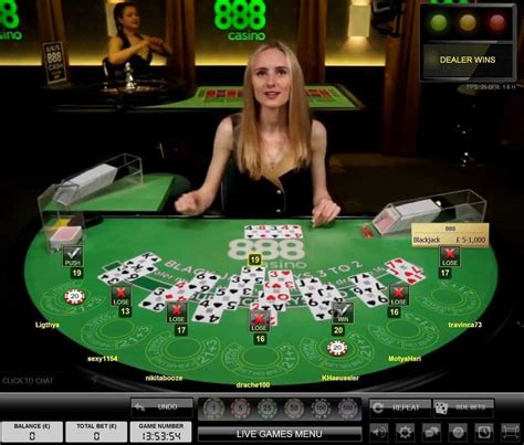 Cashback Blackjack 888 Casino