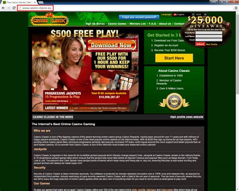 Casino Classic Login