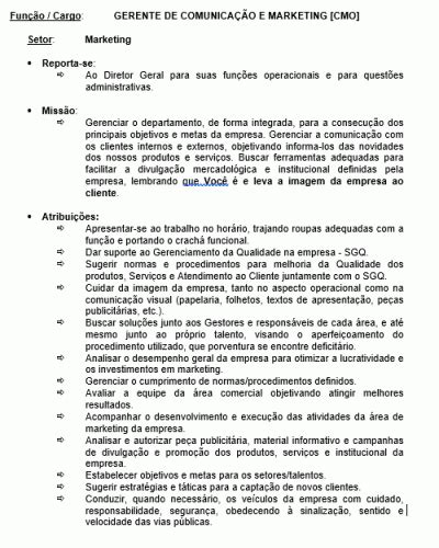 Casino De Marketing Internacional Descricao De Trabalho