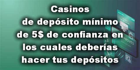 Casino Min 5 De Deposito