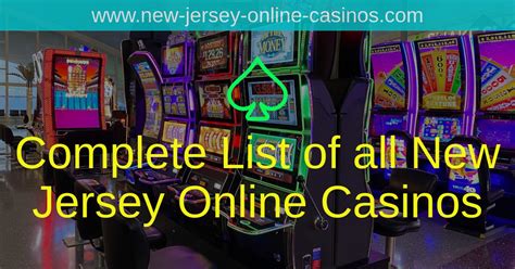Casino Online Nj Lista