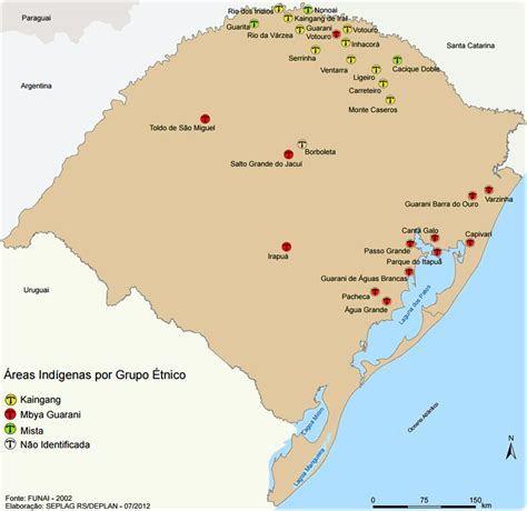 Cassinos Indigenas Do Sul Da California Mapa