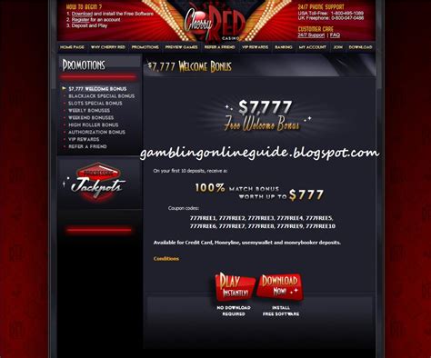 Cherry Red Casino Online De Revisao De