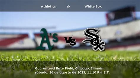 Chicago White Sox vs Oakland Athletics pronostico MLB