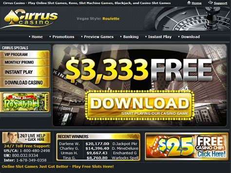 Cirrus Casino Net Download