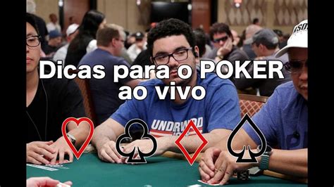 Comum De Poker Ao Vivo Informa