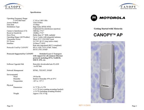 Controle De Slots Motorola Canopy