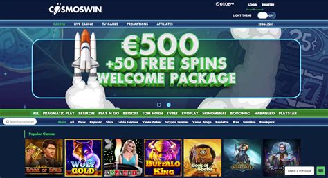 Cosmoswin Casino Login