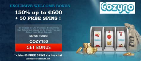 Cozyno Casino Bonus