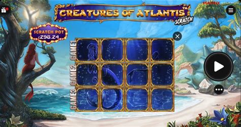Creatures Of Atlantis Scratch Slot Gratis