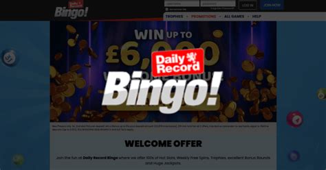 Daily Record Bingo Casino Codigo Promocional