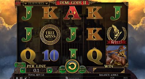 Demi Gods Ii 15 Lines Edition 888 Casino
