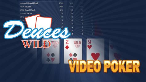 Deuces Wild Poker Maquina