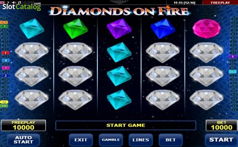 Diamonds On Fire Leovegas