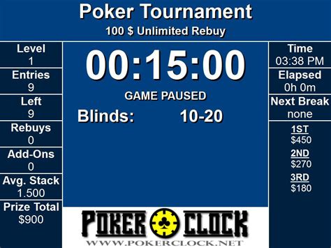 Download De Poker Timer Freeware