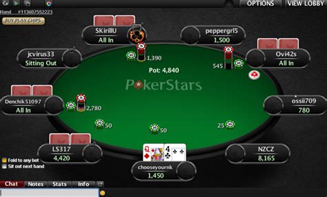 Easy Slider Pokerstars