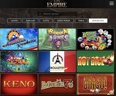 Empire Bingo Casino Bonus
