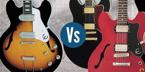 Epiphone Dot Casino Diferenca