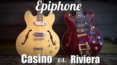 Epiphone Riviera P93 Vs Casino