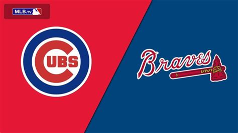 Estadisticas de jugadores de partidos de Atlanta Braves vs Chicago Cubs