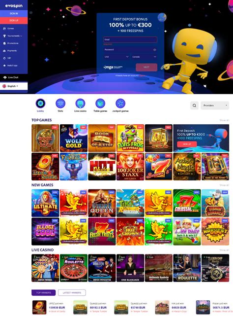 Evospin Casino Apk