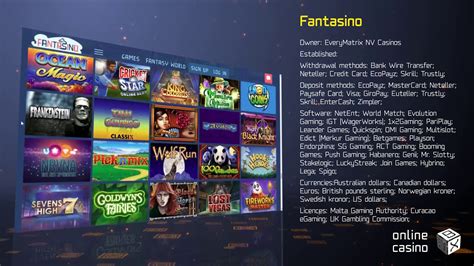 Fantasino Casino Dominican Republic