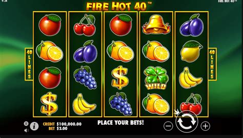 Fire Hot 40 888 Casino