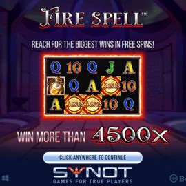 Fire Spell Synot Pokerstars